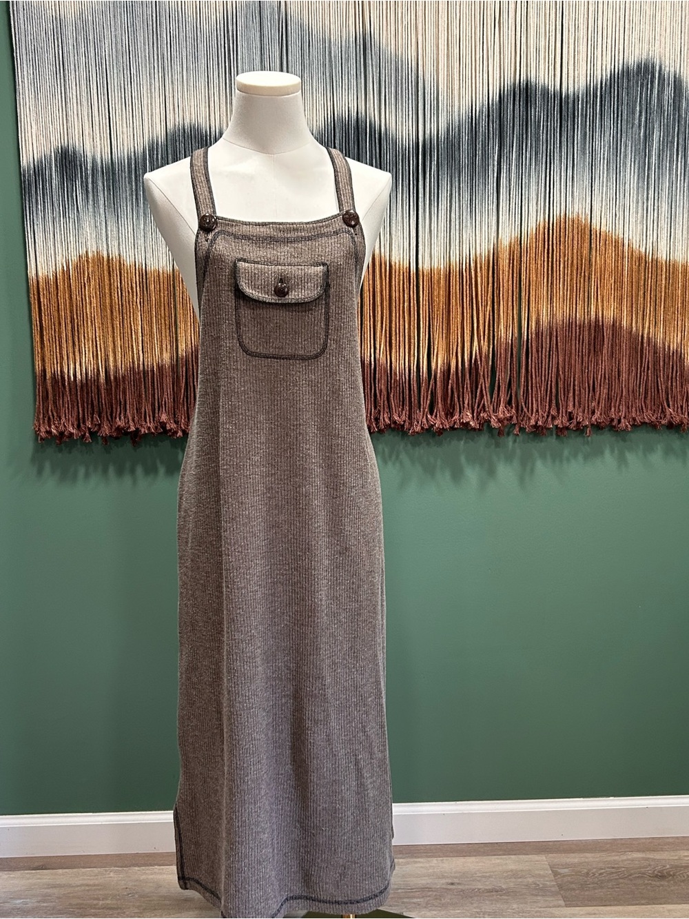 REAL VINTAGE 90’s David Dart Overall Knit Dress